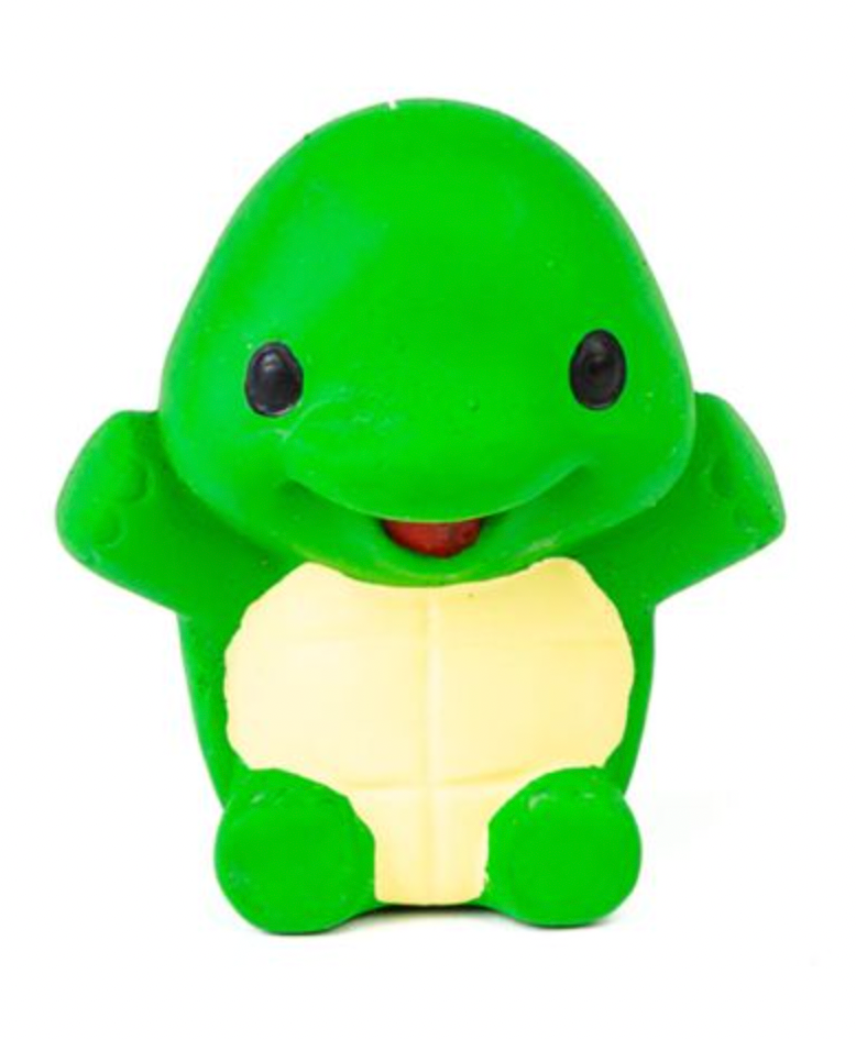 BUD'Z Latex Turtle with Squeaker Dog Toy