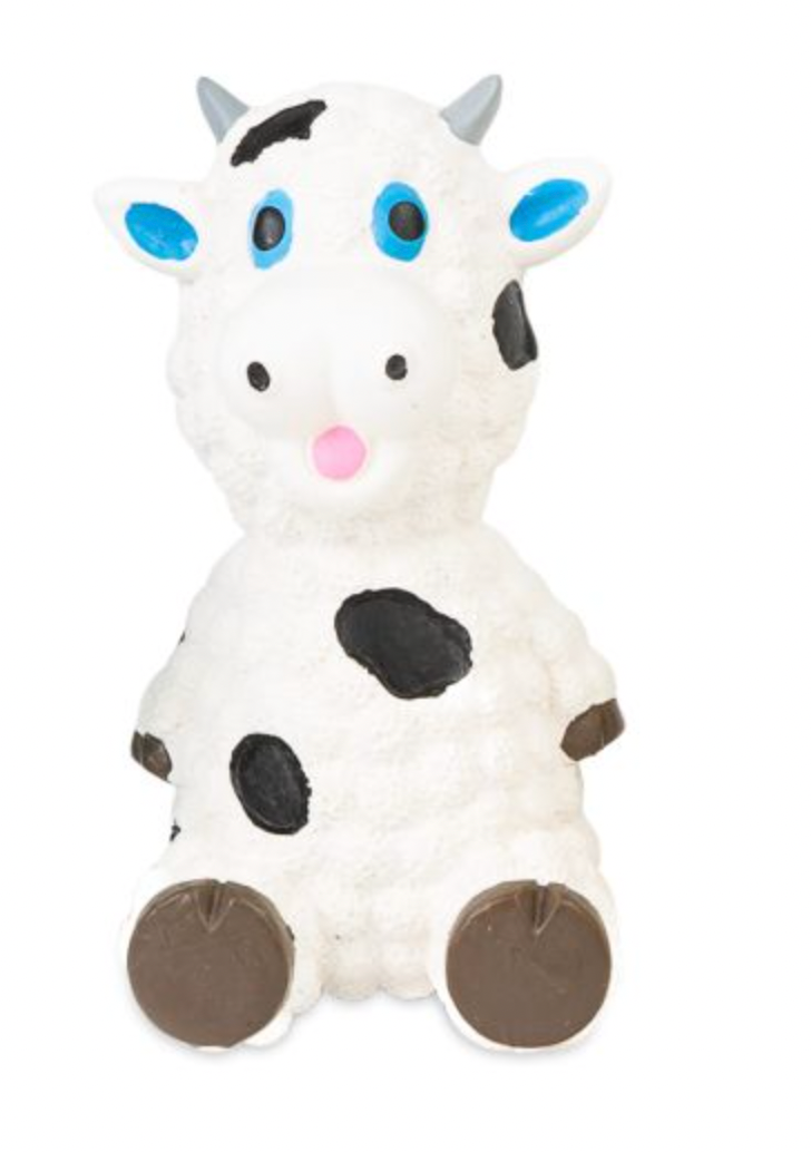 BUD'Z Latex Sheep with Squeaker Dog Toy