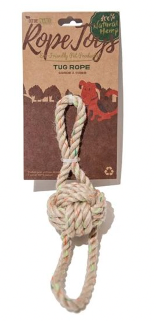 Define Planet Hemp Tug Rope Dog Toy