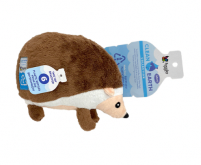 Spunky Pup - Clean Earth Eco Friendly Hedgehog Dog Toy (S)