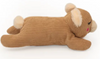 Zippy Paws Snoozies with Shhhqueaker - Bear Dog Toy