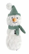 FouFouBrands Holiday Cuddle Plushies Snowman Dog Toy