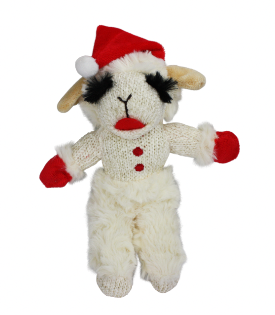 Multipet Lamb Chop - Standing with Santa Hat
