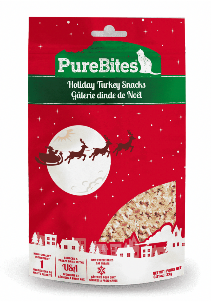Purebites Holiday Turkey Snacks Cat Treat (0.81/23g)