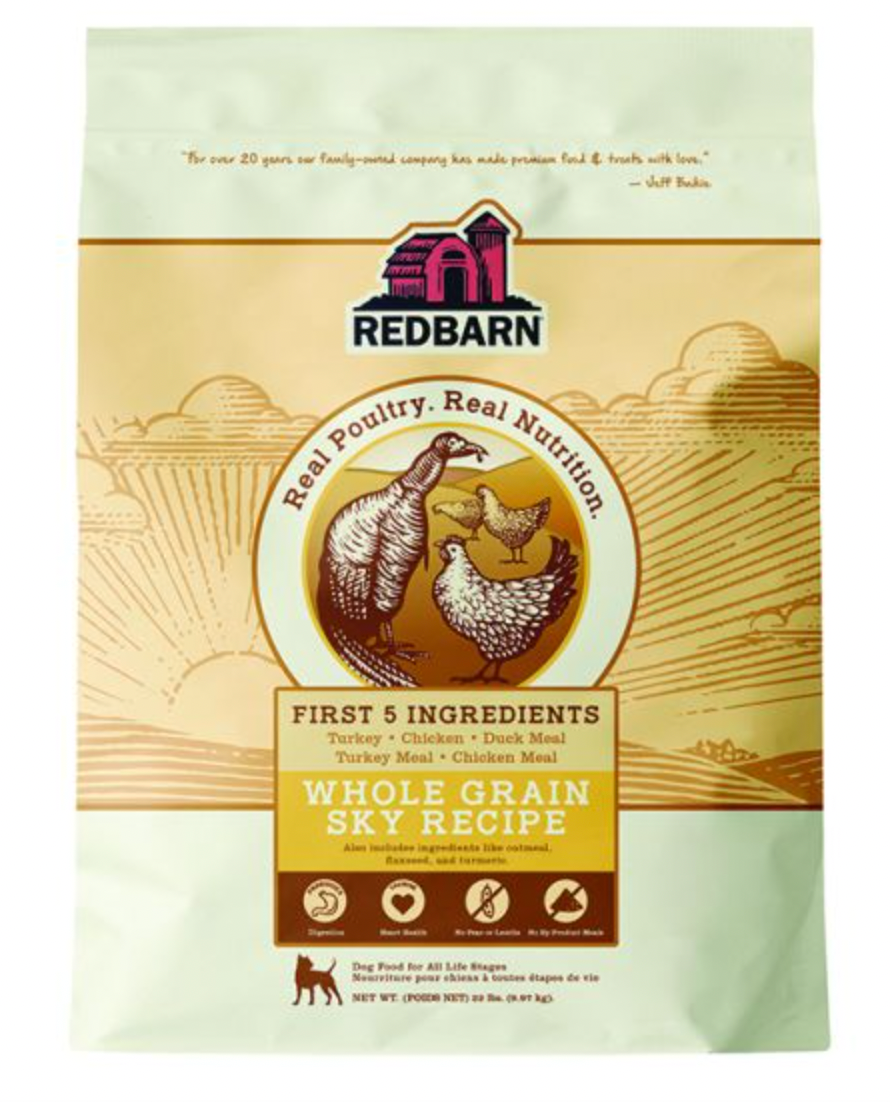 Dog food with clearance whole grains