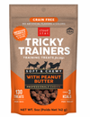 Cloud Star Tricky Trainers Soft &amp; Chewy Peanut Butter GF Dog Treats (5oz/142g)