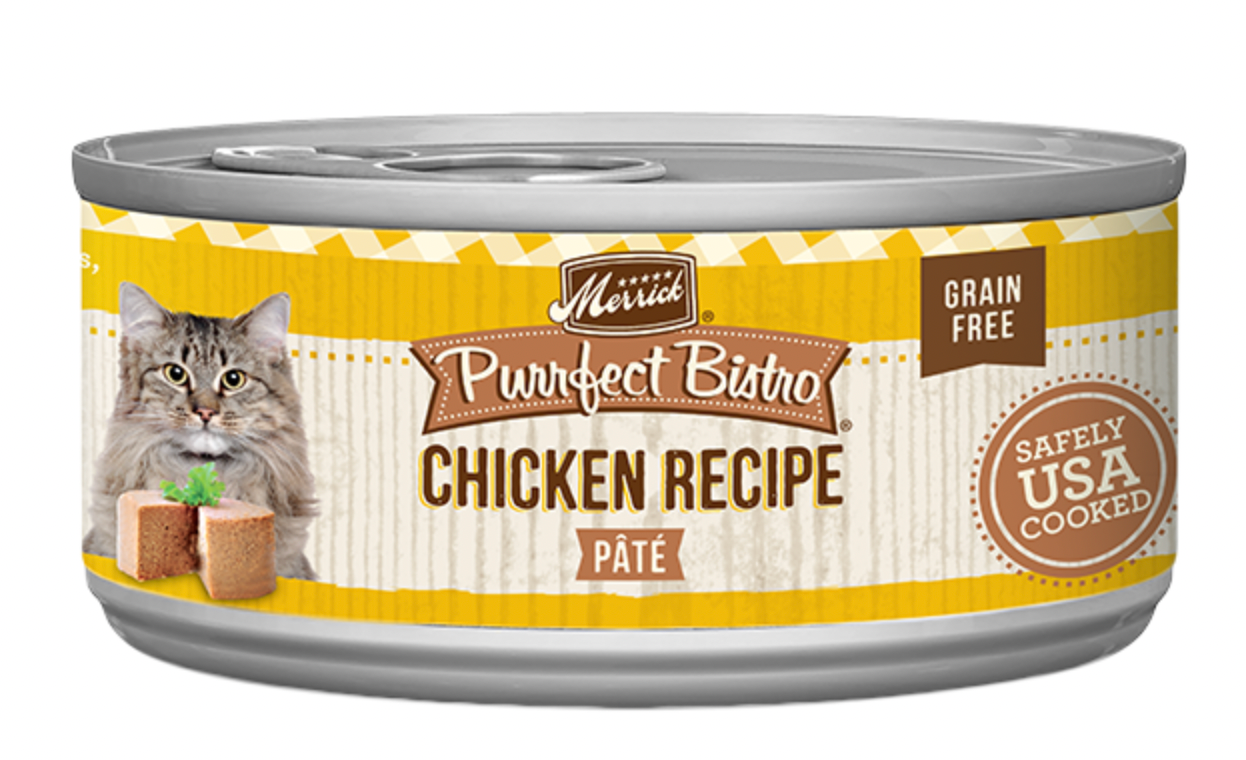 Merrick Purrfect Bistro Chicken Pate Canned Cat Food