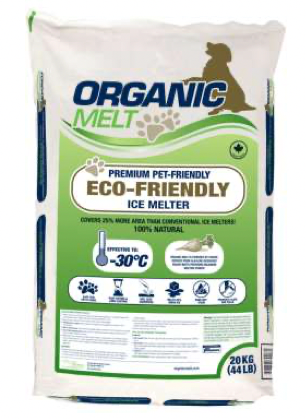 Organic Melt Pet Friendly Ice Melt Bag (10kg/22lb)
