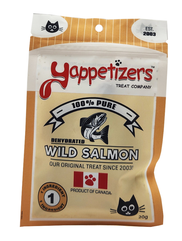 Yappetizers Wild Salmon Cat Treat (0.7oz/20g)