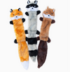 Zippy Paws Skinny Peltz (3Pk) - Fox, Raccoon &amp; Squirrel