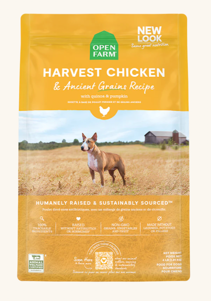 Open Farm Harvest Chicken & Ancient Grains Dog Food (9.98kg/22lb)