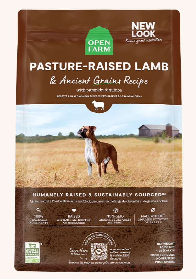 Open Farm Pasture-Raised Lamb & Ancient Grains Dog Food