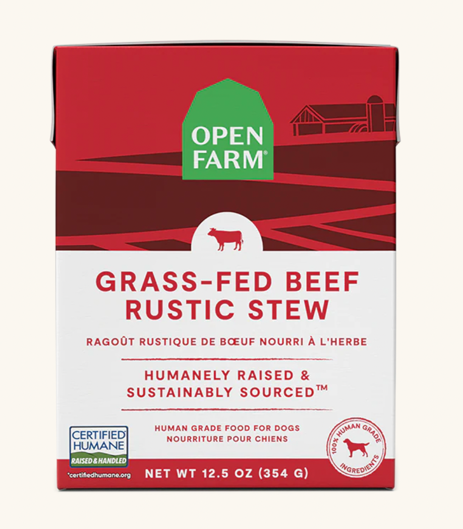 Open Farm Rustic Stew - Beef GF Dog Food (12.5oz/354g)