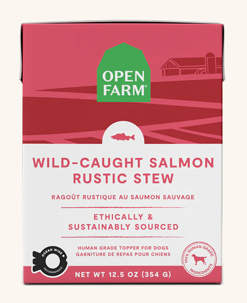Open Farm Rustic Stew - Salmon GF Dog Food (12.5oz/354g)