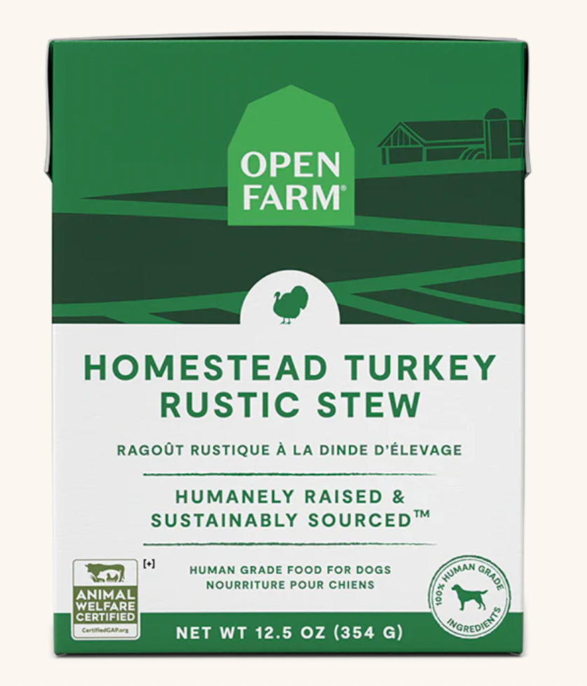 Open Farm Rustic Stew - Turkey GF Dog Food (12.5oz/354g)