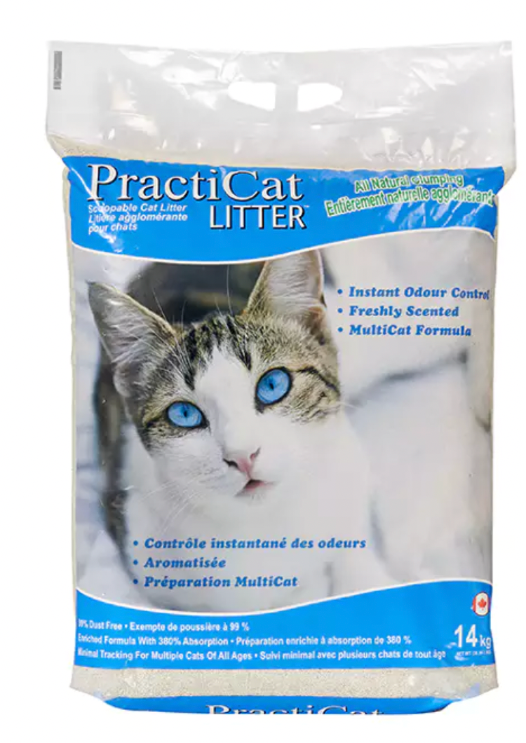 Practicat Clumping Cat Litter (14kg)
