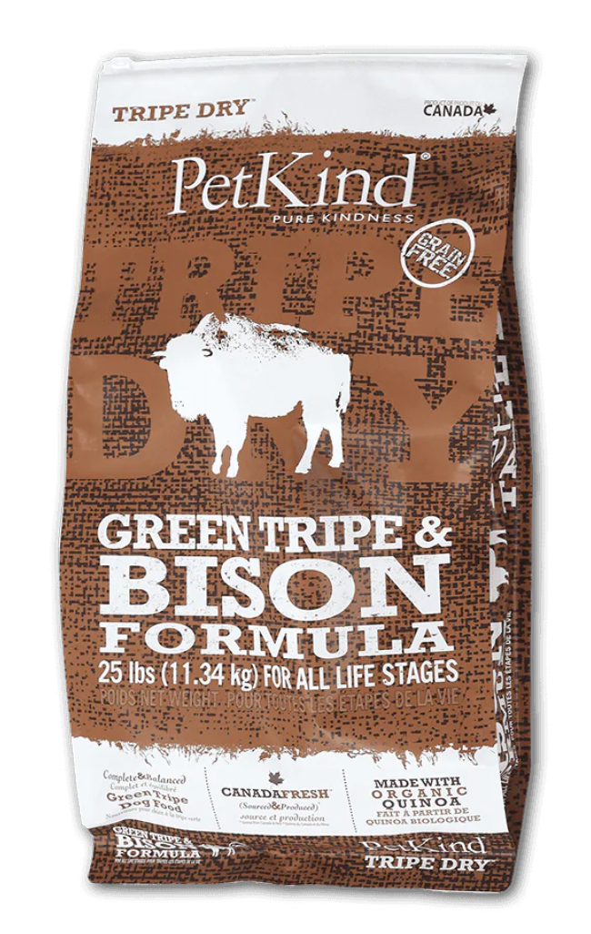 PetKind Green Tripe & Bison GF Dog Food
