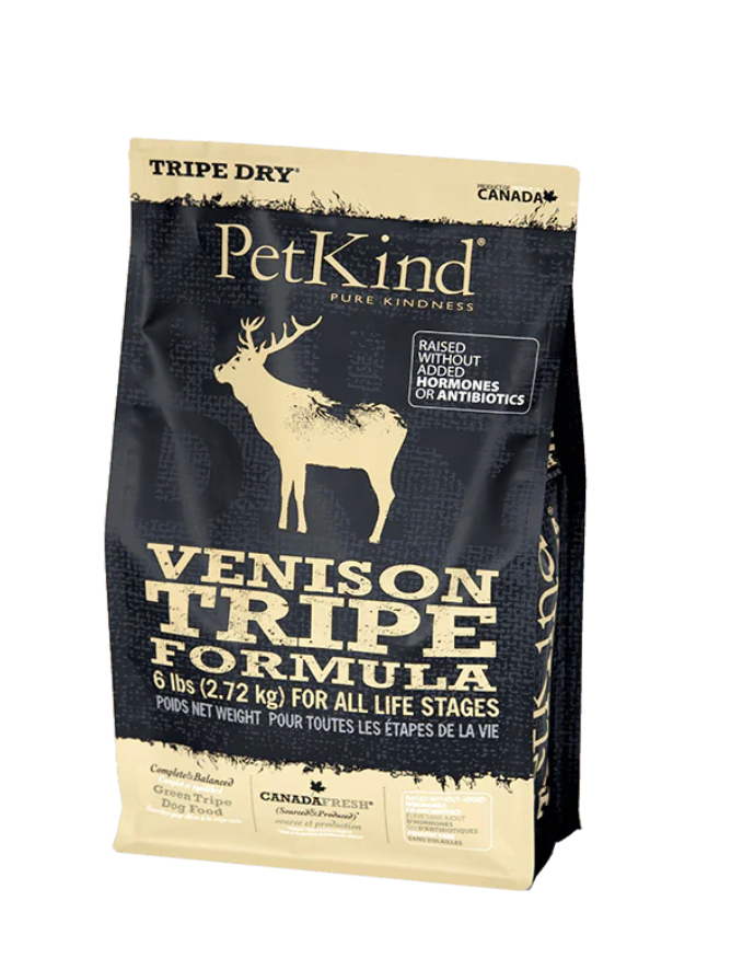 PetKind Green Venison Tripe GF Dog Food