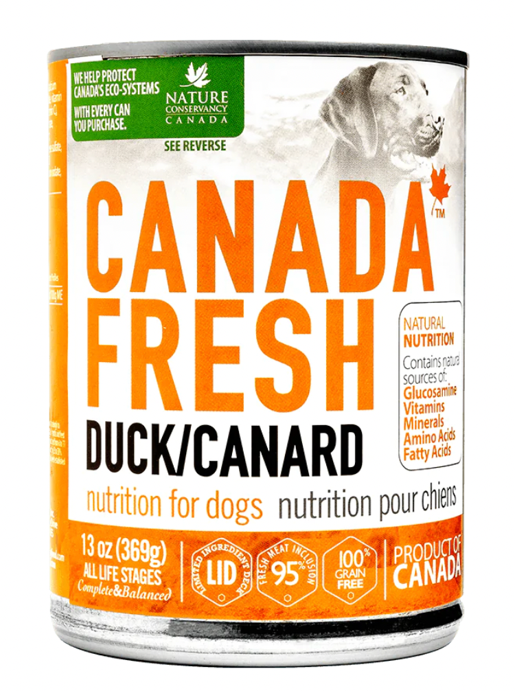 PetKind Canada Fresh Duck Formula Canned Dog Food (13oz/368g)