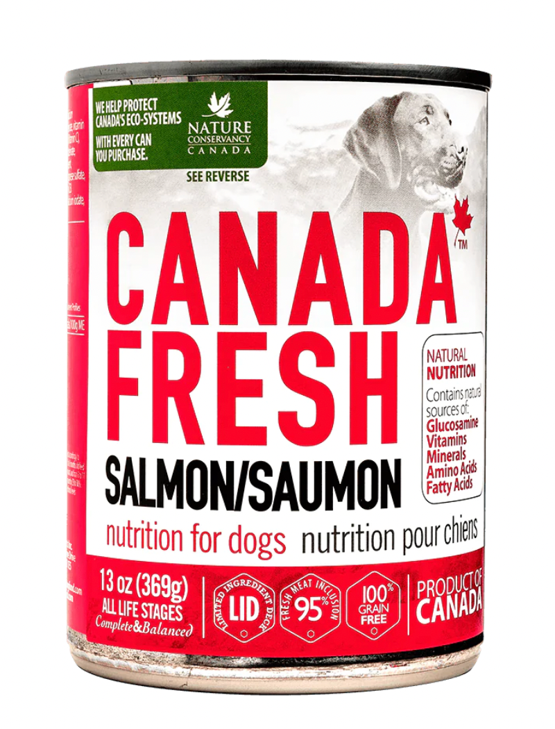 PetKind Canada Fresh Salmon Formula Canned Dog Food (13oz/368g)