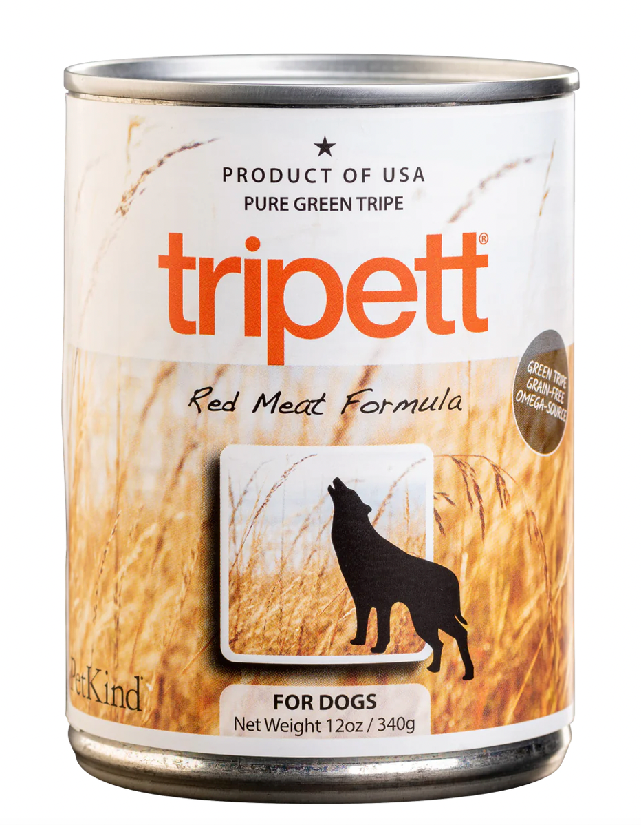 Tripett Venison Tripe Red Meat Formula Canned Dog Food (13oz/368g)