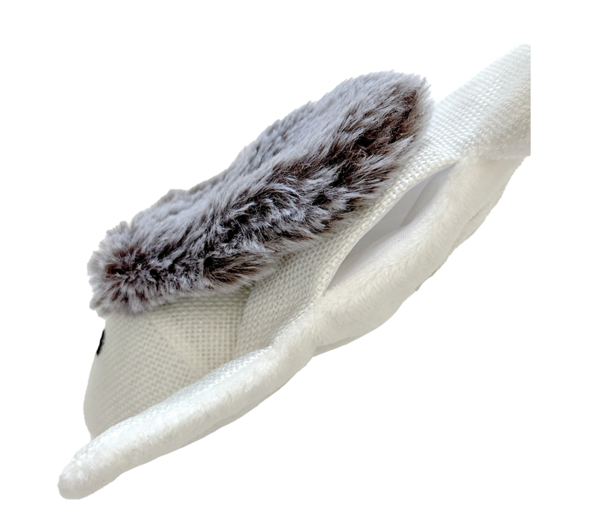 FouFouBrands Hide &#39;n Seek Woodland Stuffless Crinkle Dog Toy - Bunny