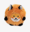 Zippy Paws Bushy Throw - Fox Dog Toy
