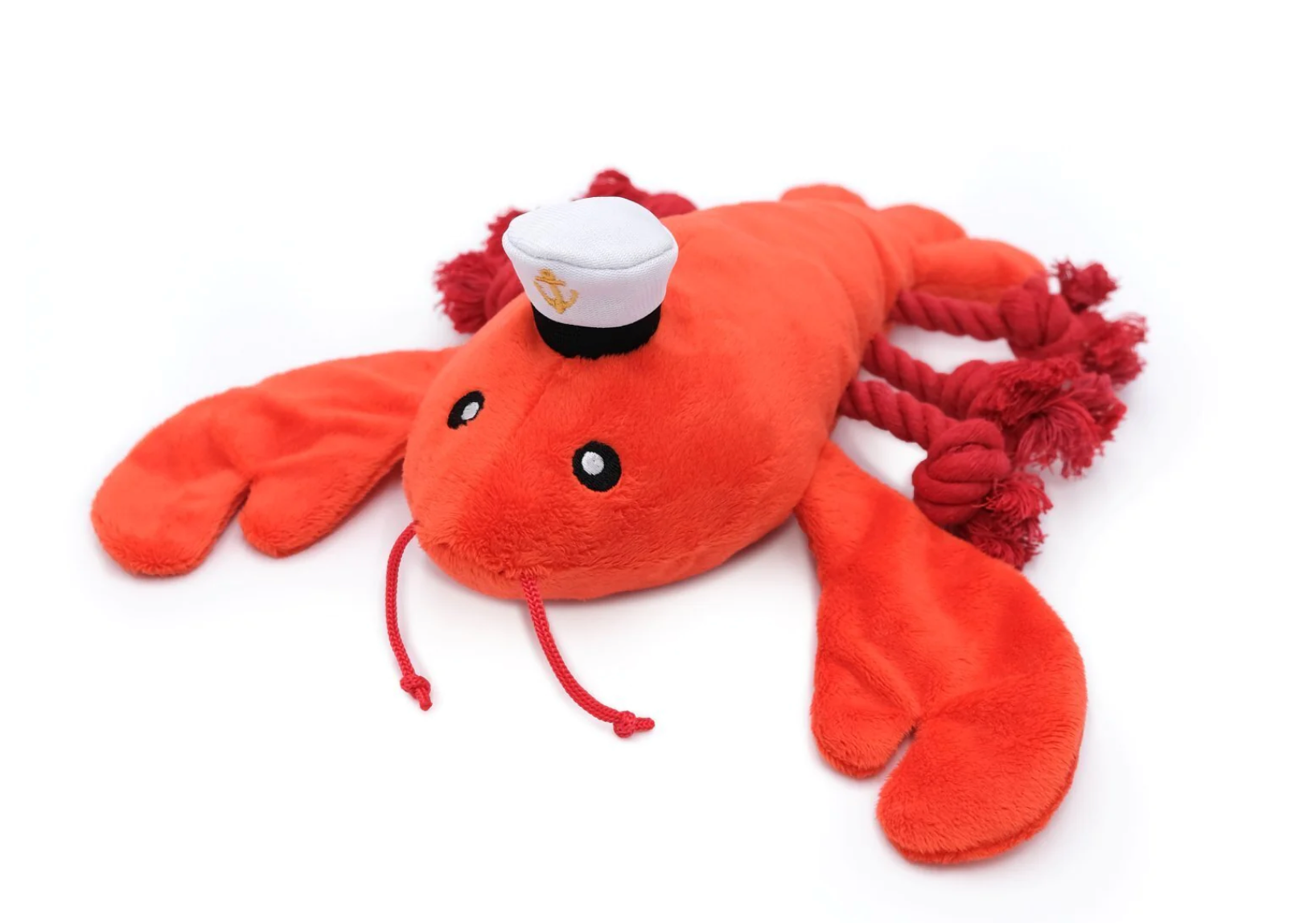 Zippy Paws Playful Pal - Luca the Lobster Dog Toy