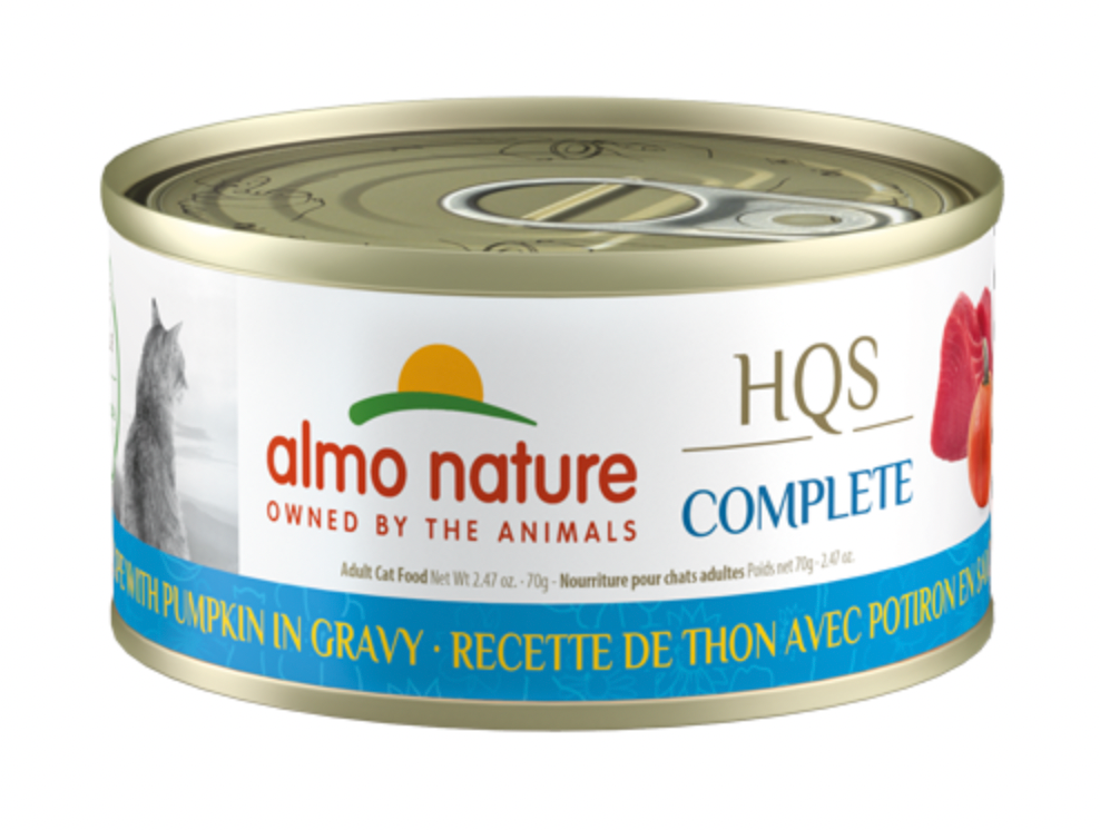 Almo Nature Complete Tuna with Pumpkin in Gravy Canned Cat Food (70g/2.47oz)