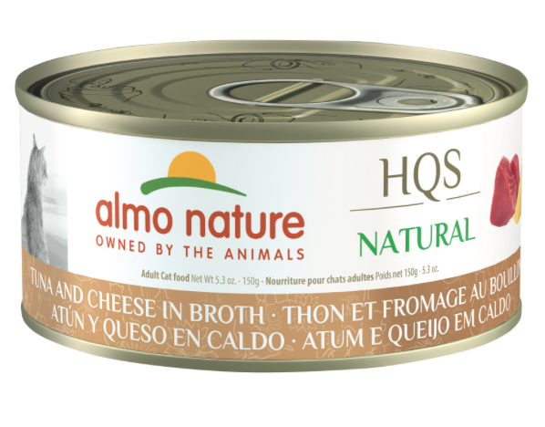 Almo Nature Tuna & Cheese in Broth Canned Cat Food (70g/2.47oz)