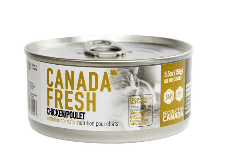 PetKind Canada Fresh Chicken Formula Canned Cat Food (5.5oz/155g)