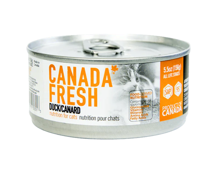 PetKind Canada Fresh Duck Formula Canned Cat Food (5.5oz/155g)