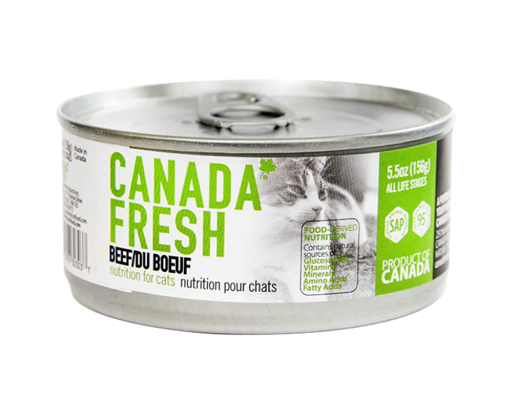 PetKind Canada Fresh Beef Formula Canned Cat Food (5.5oz/155g)