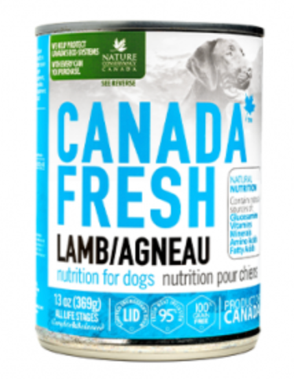 PetKind Canada Fresh Lamb Formula Canned Dog Food (13oz/368g)