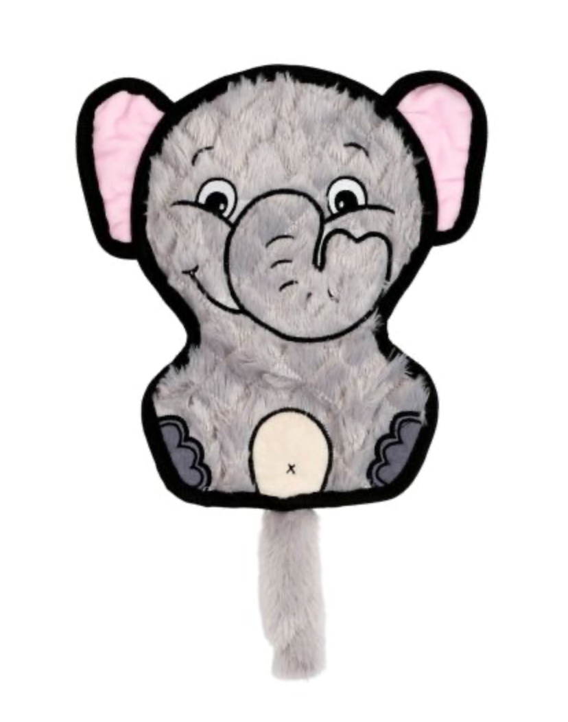 Bud'z Crinkle Dog Toy - Baby Elephant