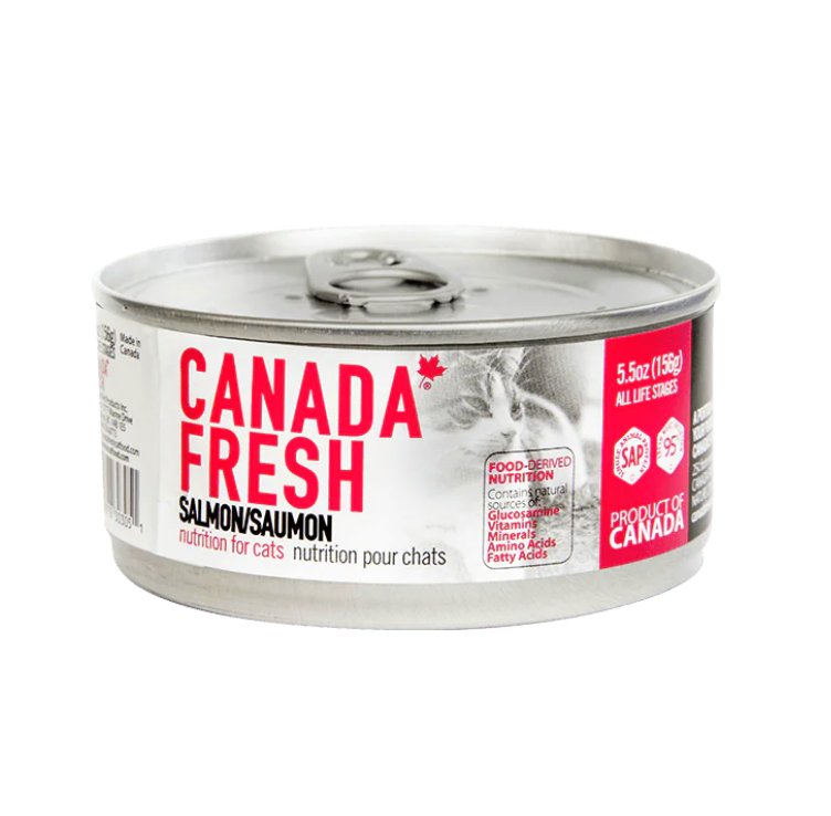 PetKind Canada Fresh Salmon Formula Canned Cat Food (5.5oz/155g)