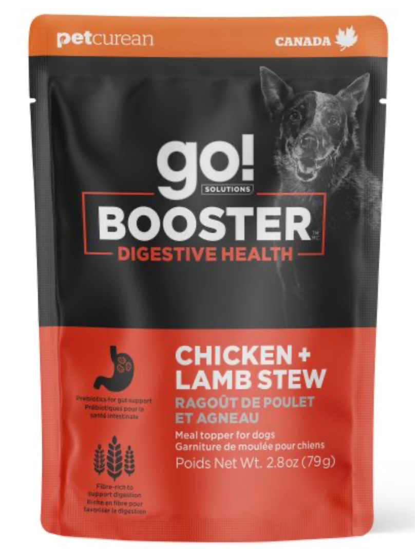 Go! Dog Booster Digestive Health - Chicken & Lamb Stew (2.8oz/79.3g)