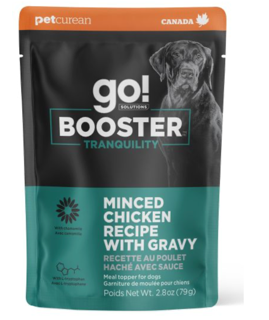Go! Dog Booster Tranquility Health - GF Minced Chicken with Gravy (2.8oz/79.3g)