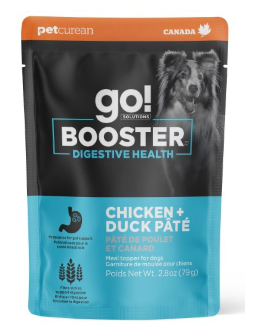 Go! Dog Booster Digestive Health - Chicken & Duck Pate (2.8oz/79.3g)