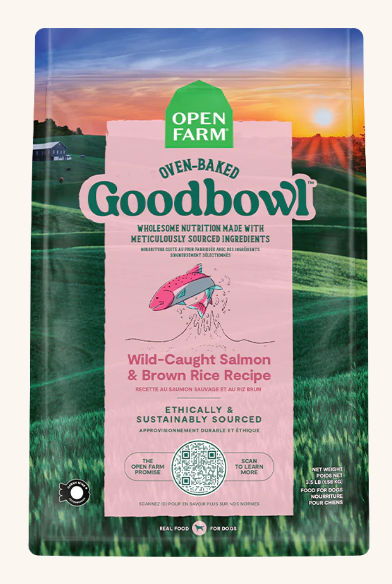 Open Farm Goodbowl Salmon & Brown Rice Dog Food