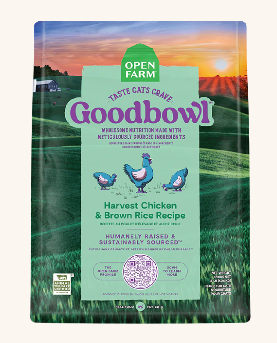 Open Farm Goodbowl Chicken & Brown Rice Cat Food