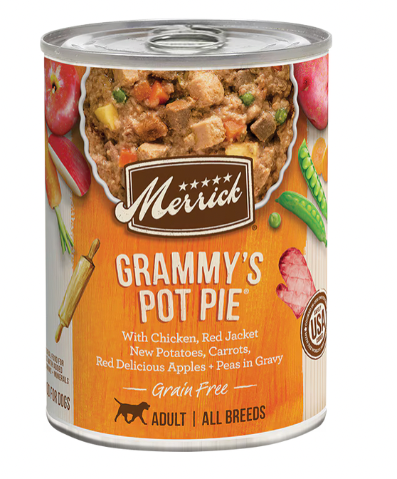 Merrick Grammy s Pot Pie Canned Dog Food 12.7oz 360g Wooftown