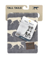 Tall Tails Fleece Blanket - Grey &amp; Cream Charcoal Icon (30&quot;x40&quot;)