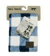 Tall Tails Fleece Blanket - Navy Hunter Plaid (30&quot;x40&quot;)