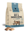 Vital Essentials Freeze-Dried Raw Beef &amp; Chicken Entree Mini Patties Cat Food (8oz/226.7g)