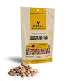 Vital Essentials Freeze-Dried Duck Bites Dog Treats (2oz/56.6g)