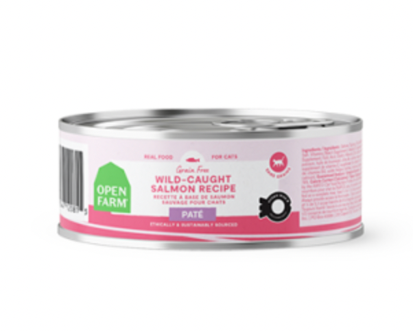 Open Farm Wild Caught Salmon Pate GF Canned Cat Food