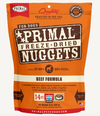 Primal Freeze-Dried Nuggets - Beef Formula GF Dog Food