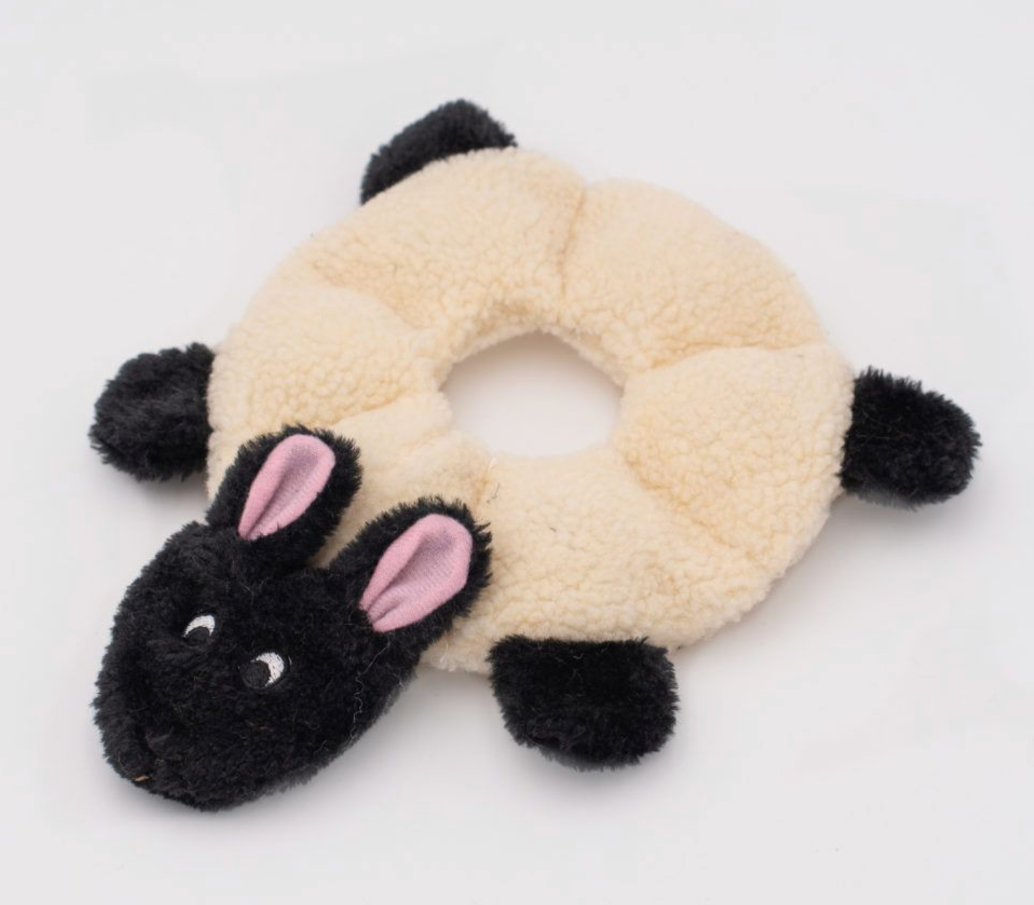 Zippy Paws Loopy - Sheep Dog Toy