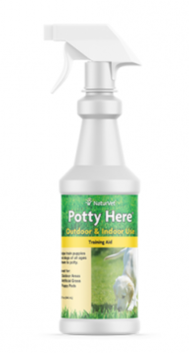 NaturVet Potty Here Spray (32oz/946mL)